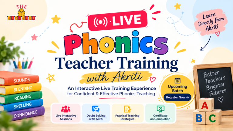 Live Phonics Teacher Training with Akriti
